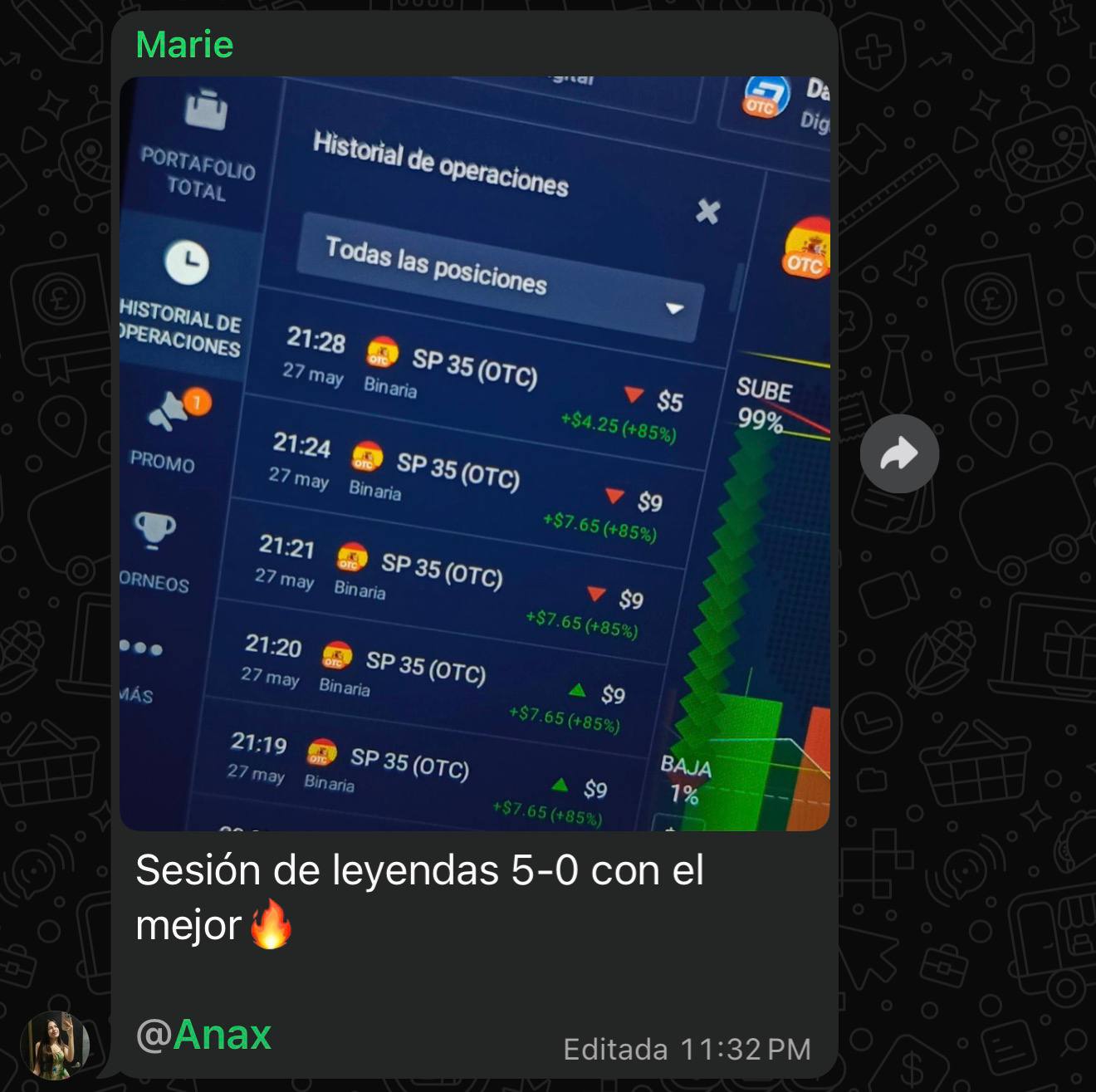 Miembro verificado Marie